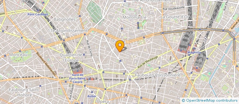 localisation de l'entreprise SNECMV à PARIS