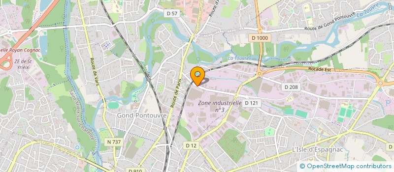 localisation de l'entreprise SNEE à GOND-PONTOUVRE