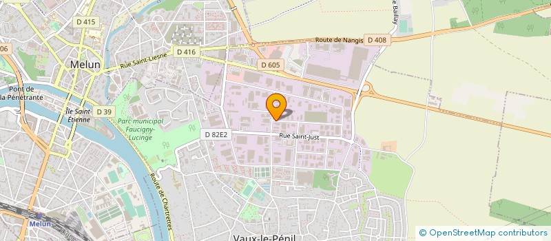 localisation de l'entreprise SNEEC à VAUX-LE-PENIL