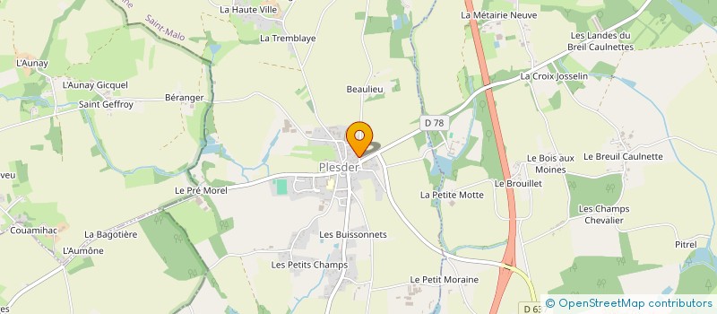 localisation de l'entreprise SNEF TP  PLESDER