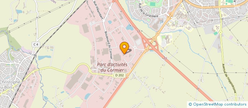localisation de l'entreprise SNEG CHOLET à CHOLET