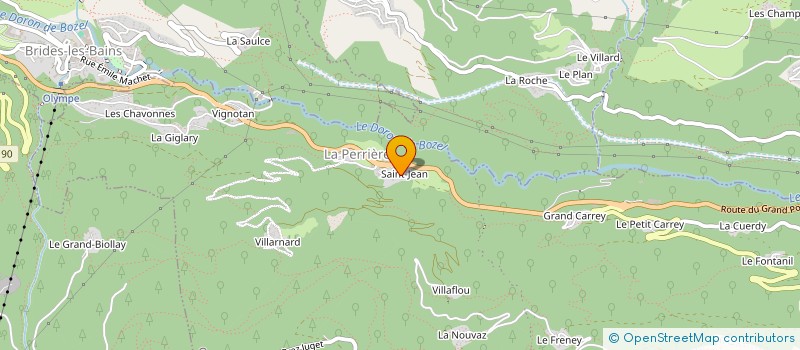 localisation de l'entreprise SNEGOVIK SCI à COURCHEVEL