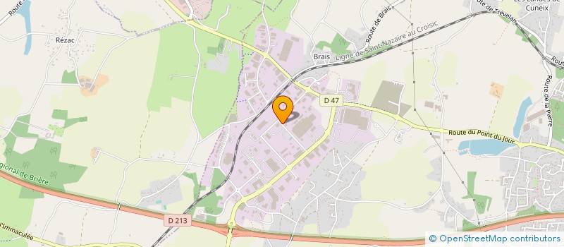 localisation de l'entreprise SNEL à SAINT-NAZAIRE