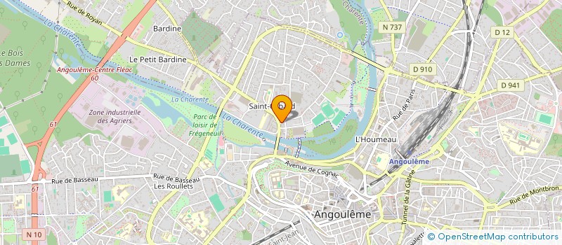 localisation de l'entreprise SNEL à ANGOULEME