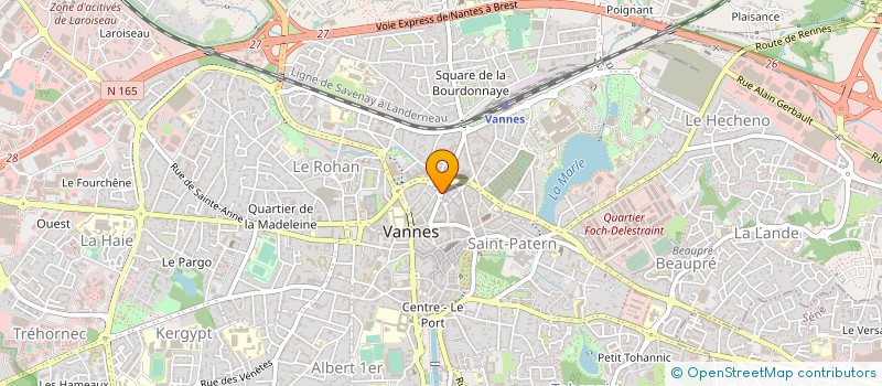 localisation de l'entreprise SNELEC à VANNES