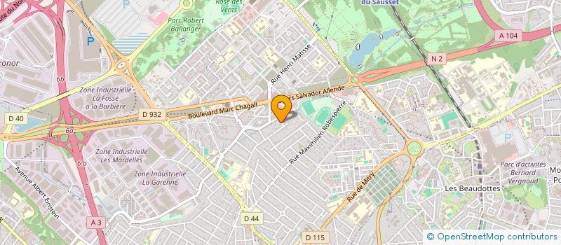 localisation de l'entreprise SNELL à AULNAY-SOUS-BOIS