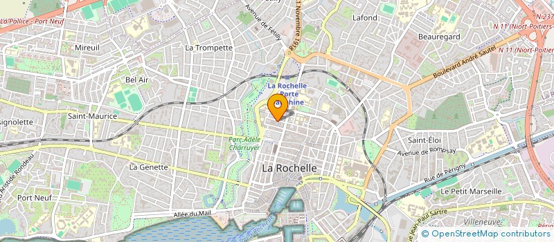 localisation de l'entreprise SNELLO TRONIC à LA ROCHELLE