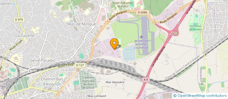 localisation de l'entreprise SNEP  NIMES