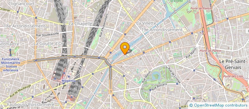 localisation de l'entreprise SNEPS CFTC  PARIS