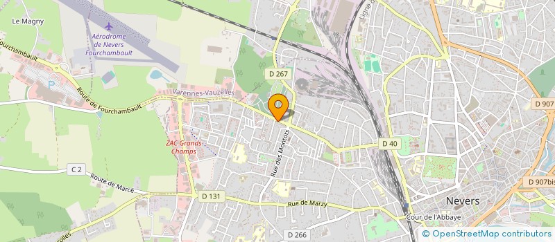 localisation de l'entreprise SNES à NEVERS