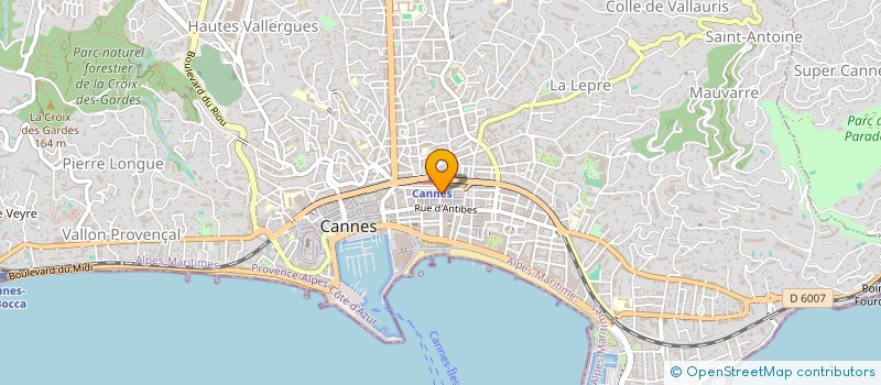 localisation de l'entreprise SNET à CANNES