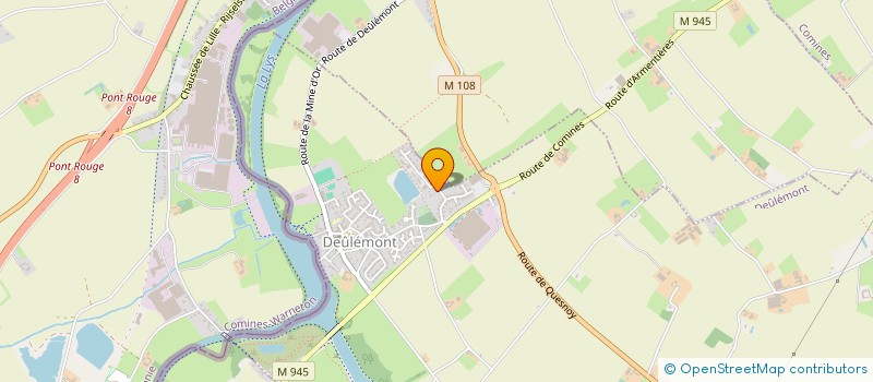 localisation de l'entreprise SNETONE  DEULEMONT