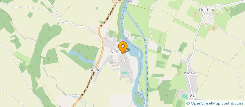 localisation de l'entreprise SNEV  VEREUX