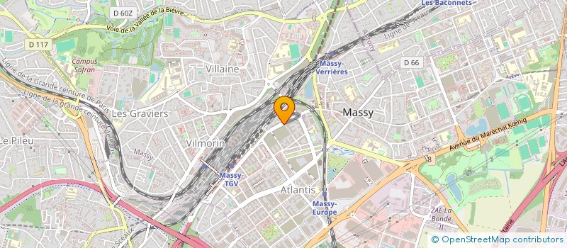 localisation de l'entreprise SNFE  MASSY