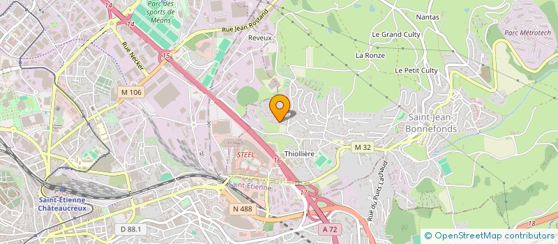 localisation de l'entreprise SNFJ  SAINT-JEAN-BONNEFONDS