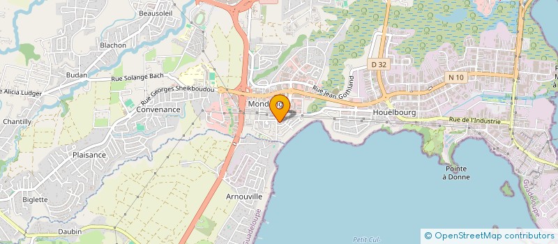 localisation de l'entreprise SNFM à BAIE MAHAULT