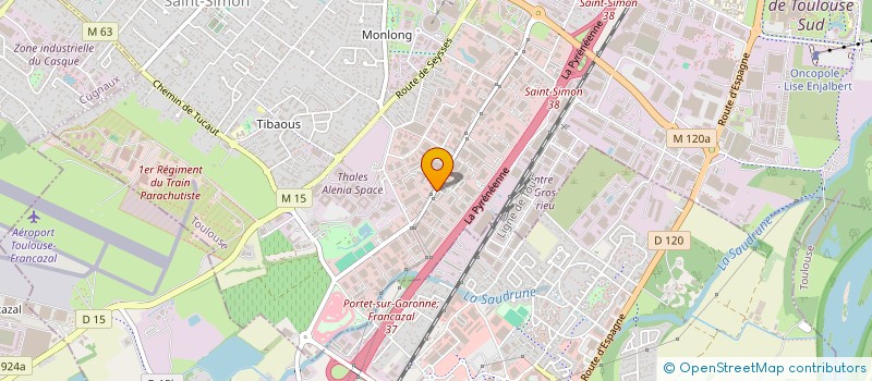 localisation de l'entreprise SNFOOD  TOULOUSE