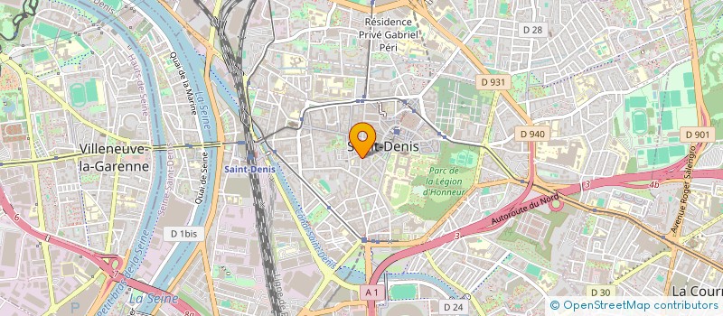 localisation de l'entreprise SNG à SAINT-DENIS