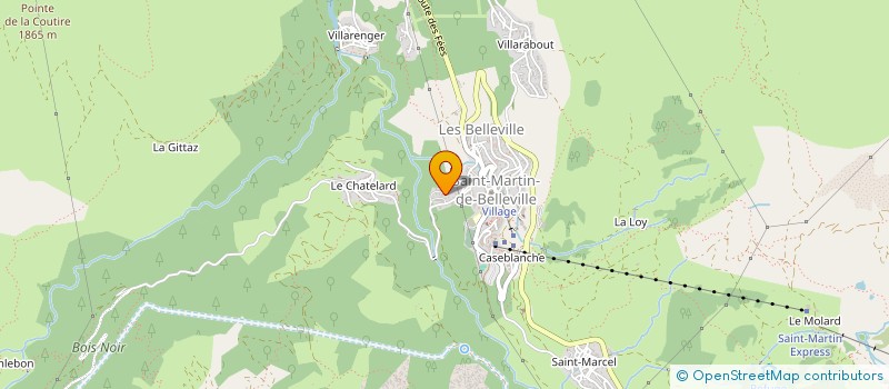 localisation de l'entreprise SNG  LES BELLEVILLE