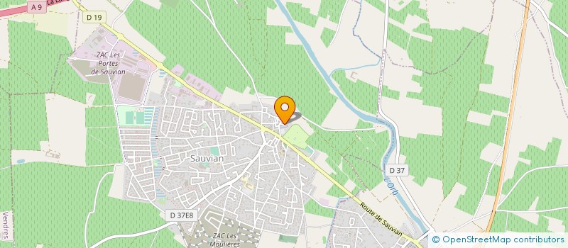 localisation de l'entreprise SNG BATIMENT  SAUVIAN