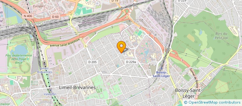 localisation de l'entreprise SNGL SOINS  LIMEIL-BREVANNES