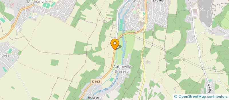 localisation de l'entreprise SNGR INVEST  AUFFREVILLE-BRASSEUIL