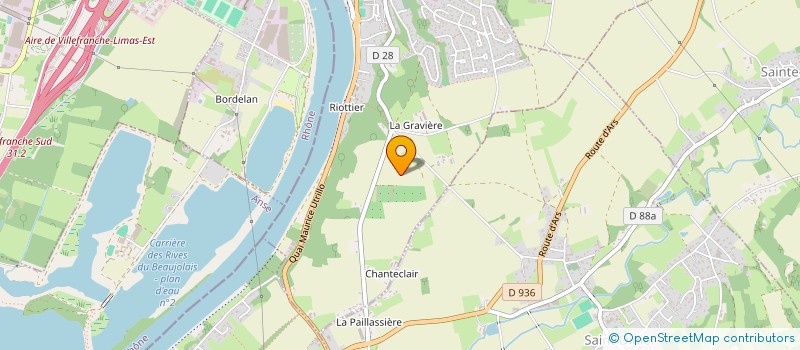 localisation de l'entreprise SNH  FAREINS