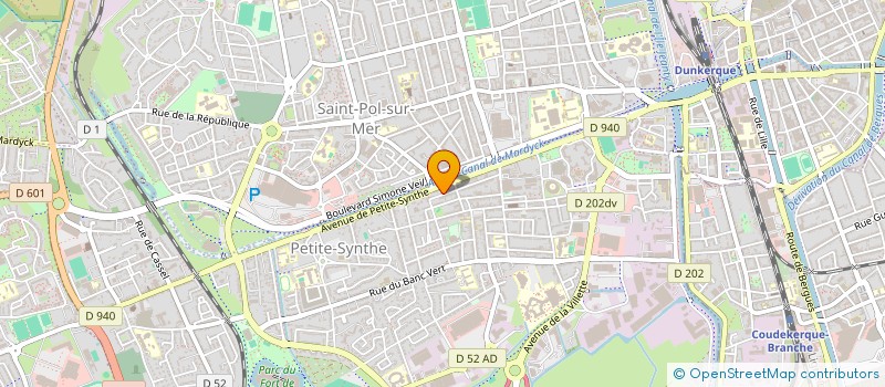 localisation de l'entreprise SNH à DUNKERQUE