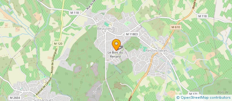 localisation de l'entreprise SNH SERVICES  BEAULIEU