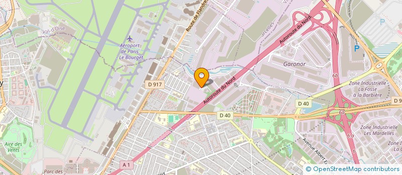 localisation de l'entreprise SNHB  PARIS