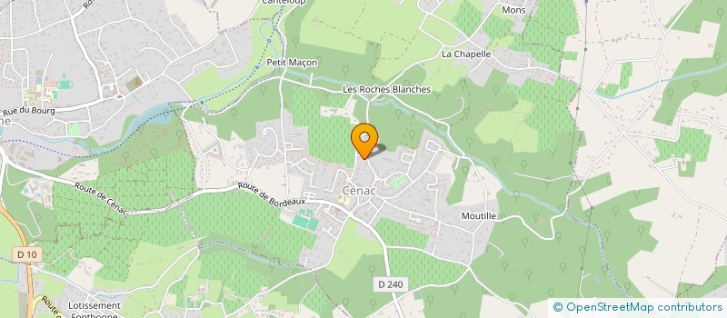 localisation de l'entreprise SNI CONSULTING à CENAC