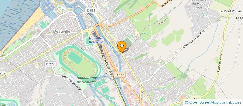 localisation de l'entreprise SNI ENERGY  DEAUVILLE