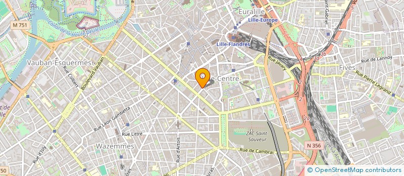 localisation de l'entreprise SNI HDF à LILLE