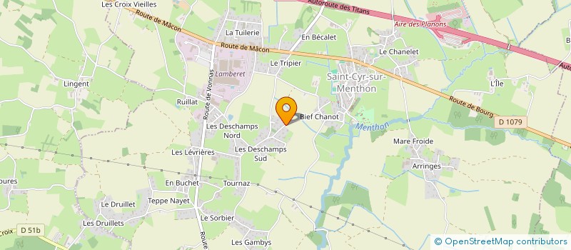 localisation de l'entreprise SNI IMMO  SAINT-CYR-SUR-MENTHON