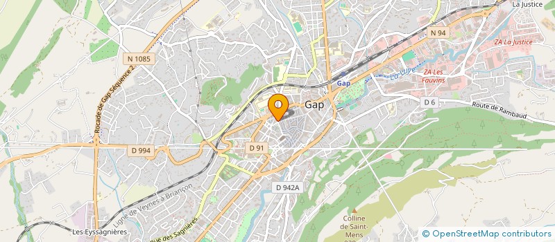 localisation de l'entreprise SNI PEGC SYND NAT INSTI PROF C à GAP