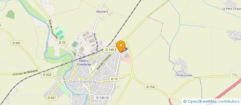 localisation de l'entreprise SNIC à ILLIERS-COMBRAY