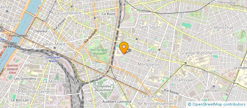 localisation de l'entreprise SNIC STE NELLE INDUST & COMMER à LYON