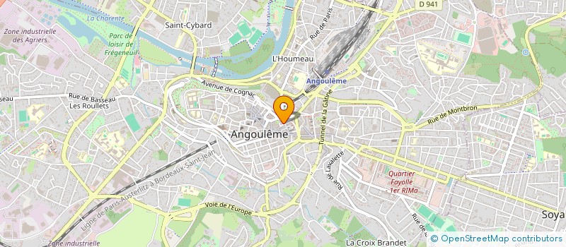 localisation de l'entreprise SNIFF CLUB à ANGOULEME