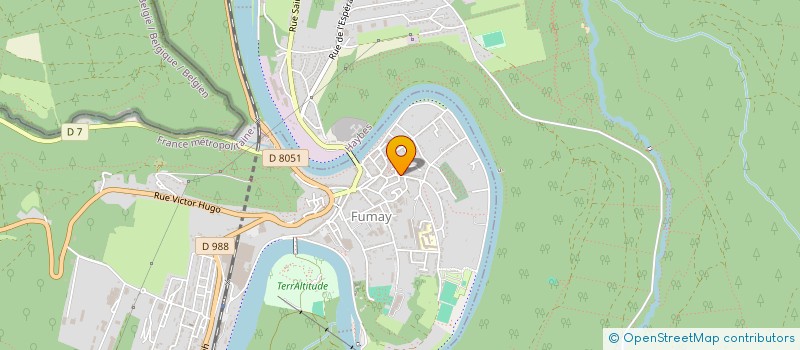 localisation de l'entreprise SNIP FRANCE à MONTHERME