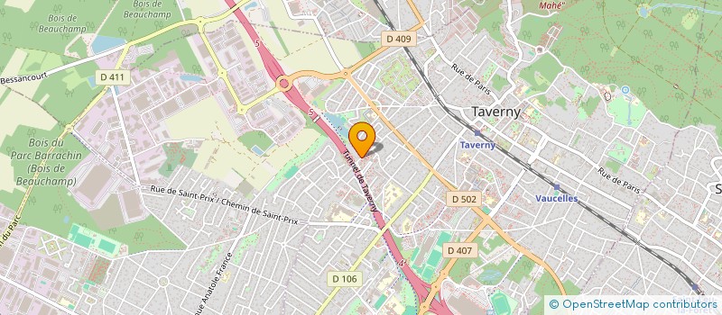 localisation de l'entreprise SNIPCA  TAVERNY