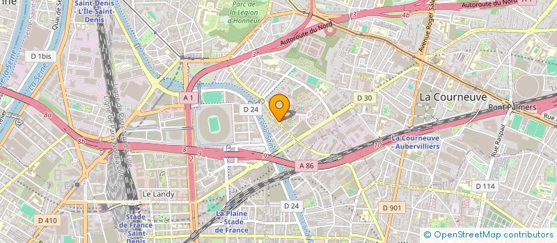 localisation de l'entreprise SNITSH  SAINT-DENIS