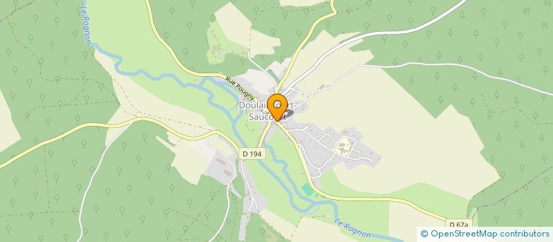 localisation de l'entreprise SNJ à DOULAINCOURT-SAUCOURT