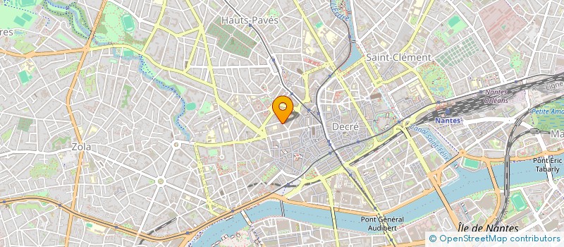 localisation de l'entreprise SNJ IMMOBILIER  NANTES
