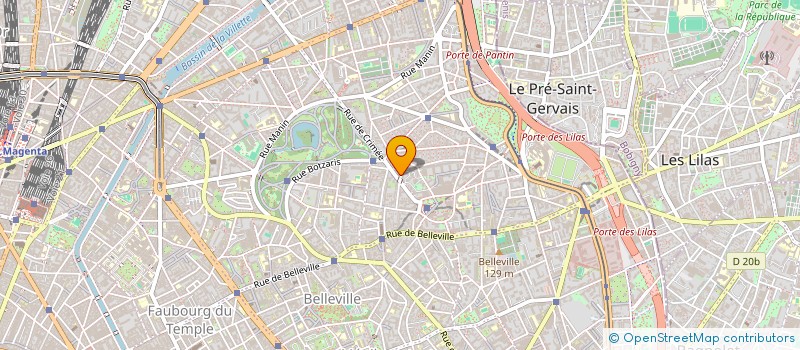 localisation de l'entreprise SNJ INVEST  PARIS