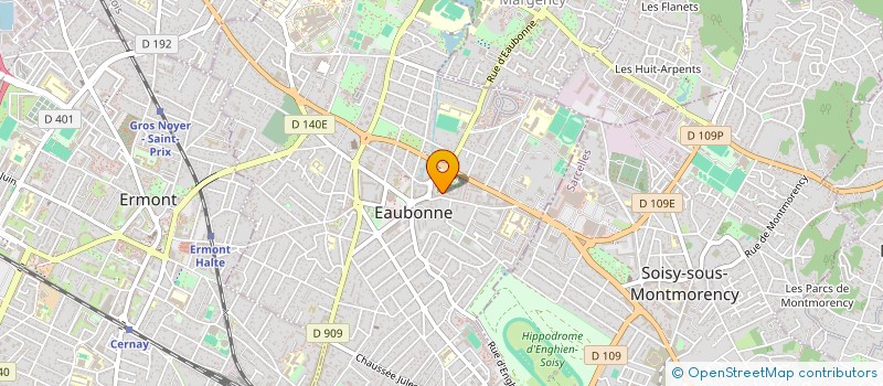 localisation de l'entreprise SNJC à EAUBONNE