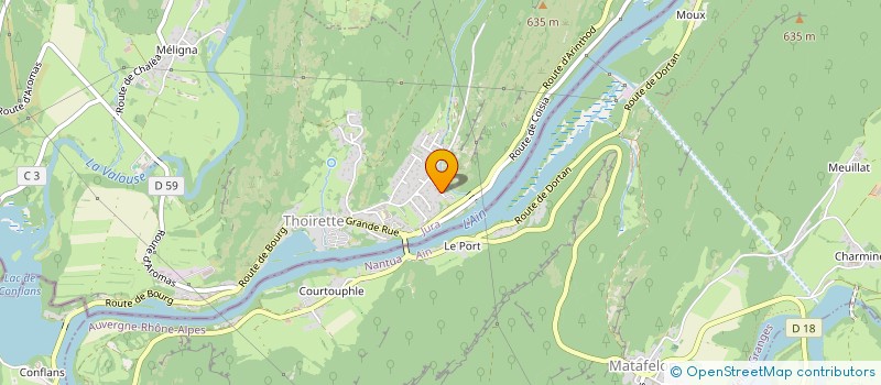 localisation de l'entreprise SNJL  ARINTHOD