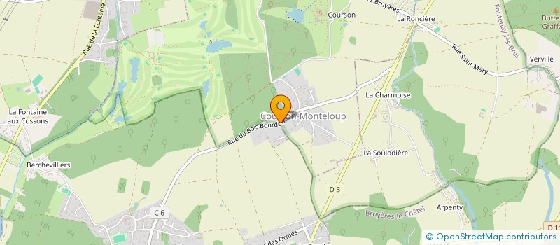 localisation de l'entreprise SNK  COURSON-MONTELOUP