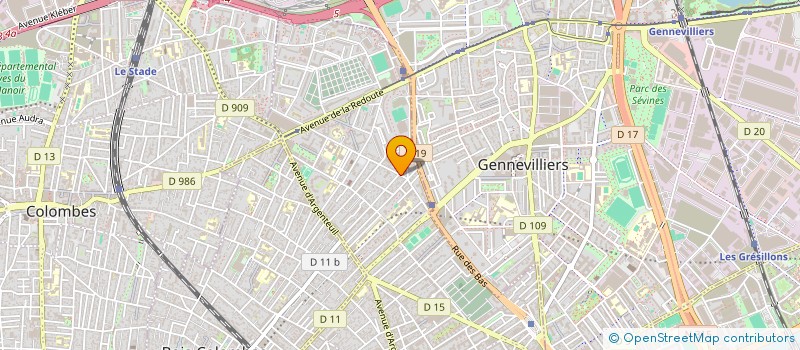 localisation de l'entreprise SNK à ASNIERES-SUR-SEINE