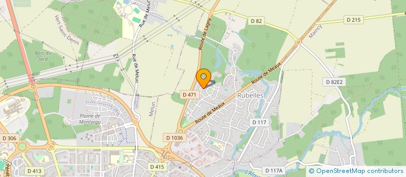 localisation de l'entreprise SNK  RUBELLES