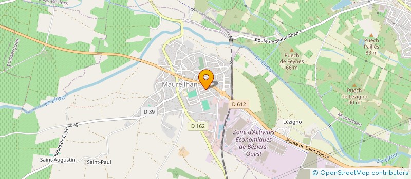 localisation de l'entreprise SNK ELECTRICITE  MAUREILHAN